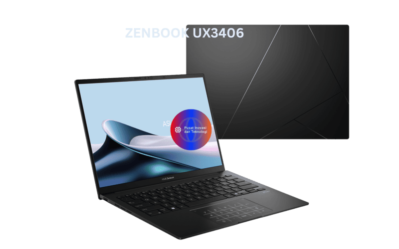 Asus Zenbook 14 OLED UM3406KA-OLED7151M AMD Ryzen AI 7 350 RAM 16GB LPDDR5X/SSD 512GB W11 Home + OHS 2024 + Microsoft 365 Basic/Jade Black 